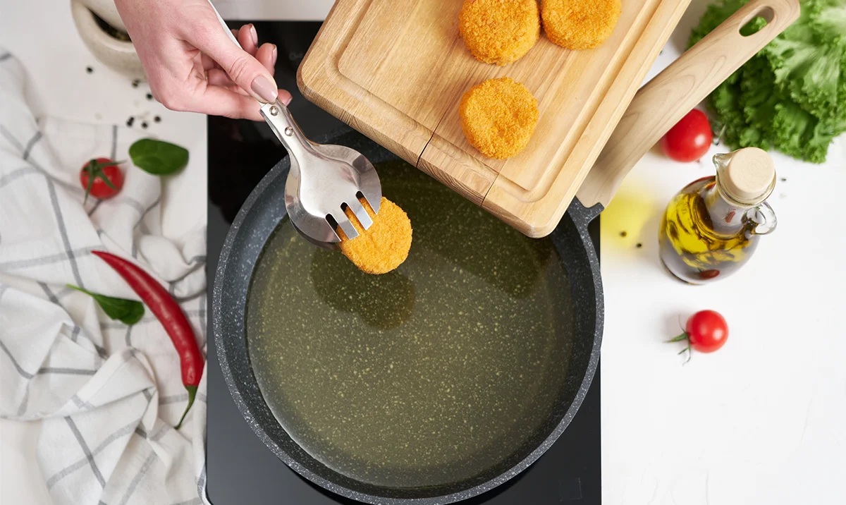 Pour réussir votre friture de pané