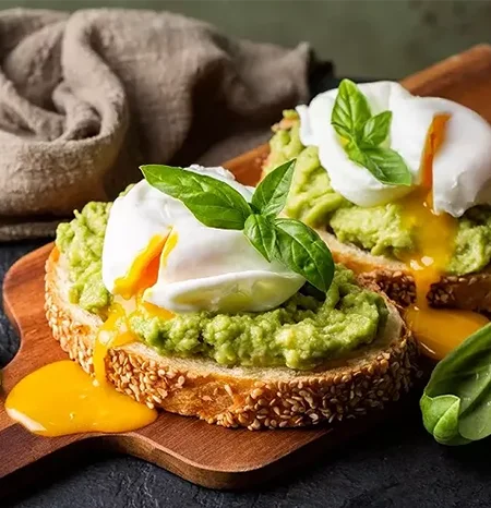 Sandwich oeuf avocat