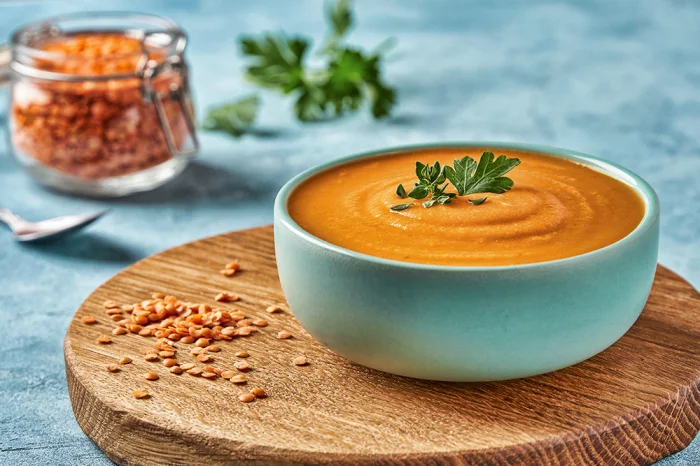 Soupe aux lentilles