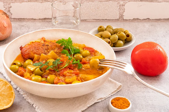 Market zitoun au poulet