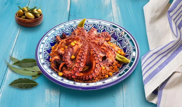 Couscous aux poulpes